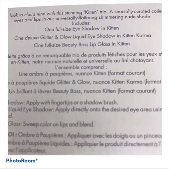 STILA KITTEN BLISS EYE & LIP 3 pc BOX SET new holiday gift stocking stuffer - Picture 6 of 7